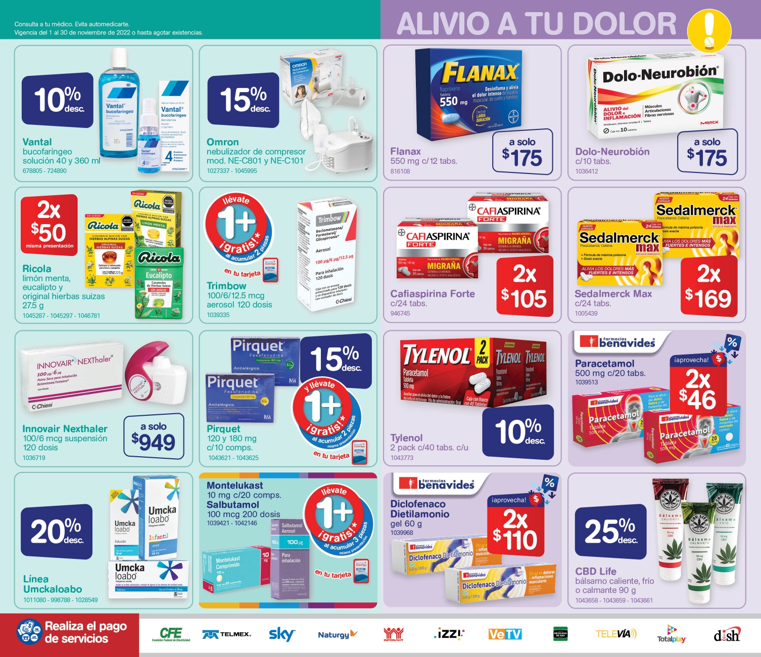 Folleto De Ofertas — Farmacias Benavides | Sentirte Acompañado Es ...